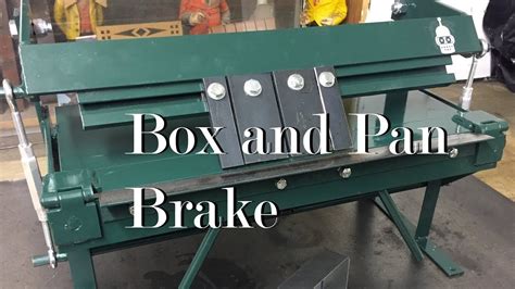 where to brake a metal box|how to use sheet metal brakes.